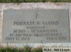 Msgt Forrest B Lloyd