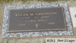 Sgt Rolan Morris Thronson