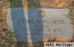 Othel D Plumlee