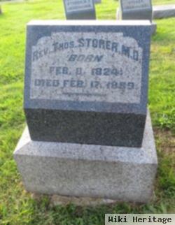 Rev Thomas Storer M.d.