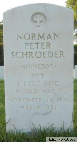 Norman Peter Schroeder, Sr