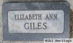 Elizabeth Ann Giles