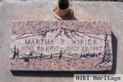 Martha B. Kauffman Wirick