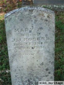 Mary Ann Cozart Rogers