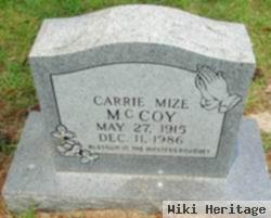 Carrie Mize Mccoy