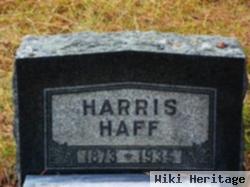 Harris Haff