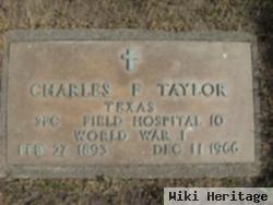 Charles F. Taylor