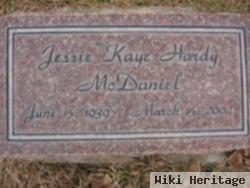 Jessie "kaye" Hardy Mcdaniel