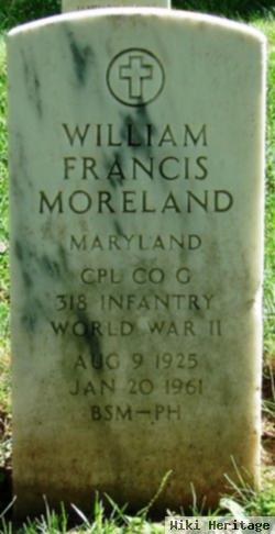 William Francis Moreland