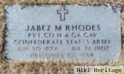 Jabez M Rhodes