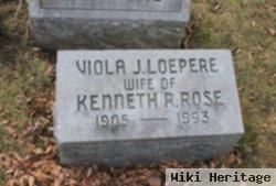 Viola J Loepere Rose