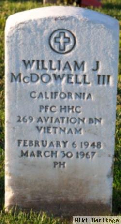 William J Mcdowell, Iii