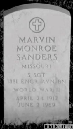 Marvin Monroe Sanders