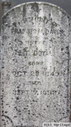 Frances M Davis Doyal