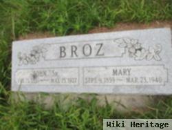 John Broz, Sr