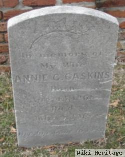 Annie Cornelia Ratcliff Gaskins