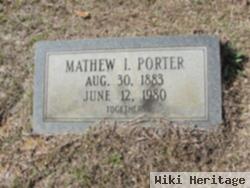 Matthew I Porter