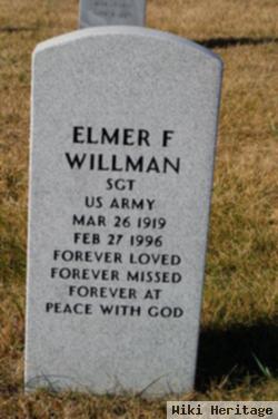 Elmer F Willman