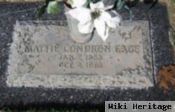 Mattie Irene Condron Gage