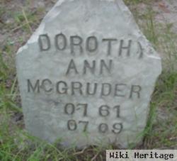 Dorothy Ann Mcgruder