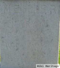 Mary A Neff Mehler