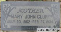 Mary Jane John Cluff