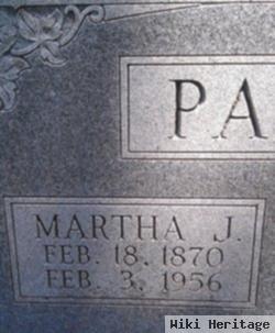 Martha Jane Martin Parker