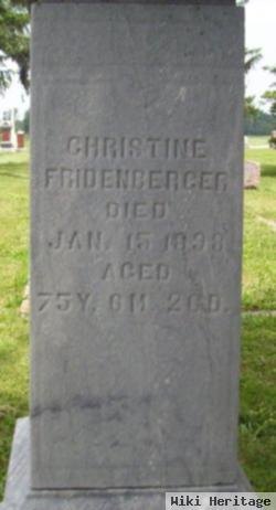 Christine Walker Fridenberger