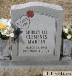 Shirley Lee Clements Martin