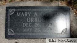 Mary Ann Ogden Orrock