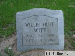 Willie Ellen Huff Witt