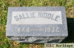 Sallie Riddle