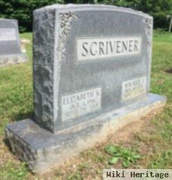 Elizabeth K Scrivener