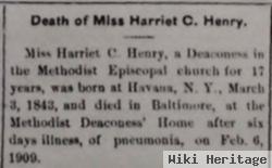 Harriet Catherine "cassie" Henry