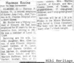 Harmon Paul Rozine