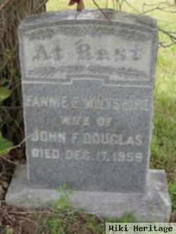 Fannie E. Wiltshire Douglas