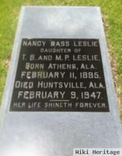 Nancy Bass Leslie