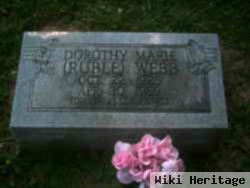Dorothy Marie Webb Ruble