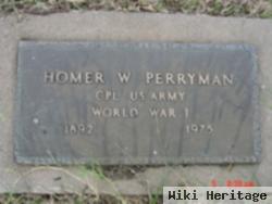 Homer W. Perryman