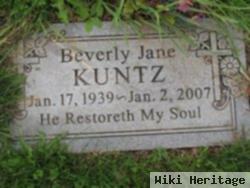 Beverly Jane "bev" Kuntz