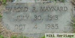 Harold R. Maynard