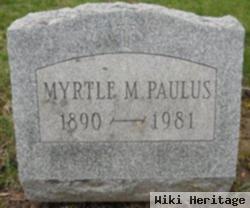 Myrtle M Paulus