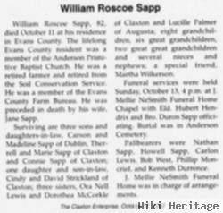 William Roscoe Sapp