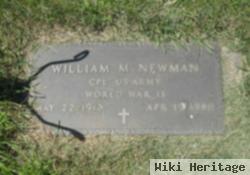 William M Newman