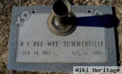 R. V. "pee-Wee" Hodge Summerville