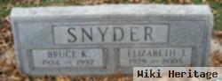 Elizabeth J Snyder