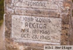 John Edwin "johnnie" Rector