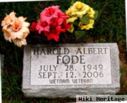 Harold Albert Fode