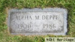 Alpha M. Deppe