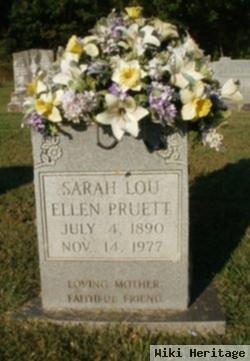 Sarah Lou Ellen Pruett